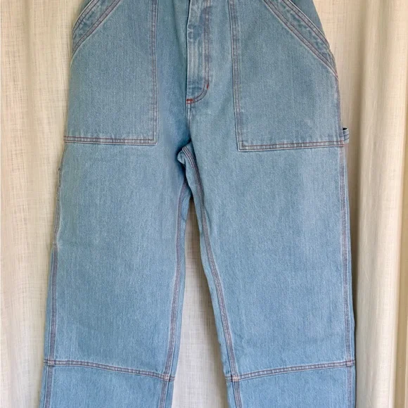 Brand New Big Bud Press Carpenter Jeans-Sz M Petite - Picture 7 of 12